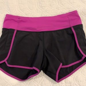 Lululemon Run Times Shorts size 6